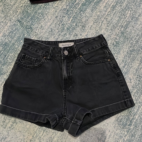 PacSun Pants - PacSun. Jean Shorts.  “Mom Short” Silver Button